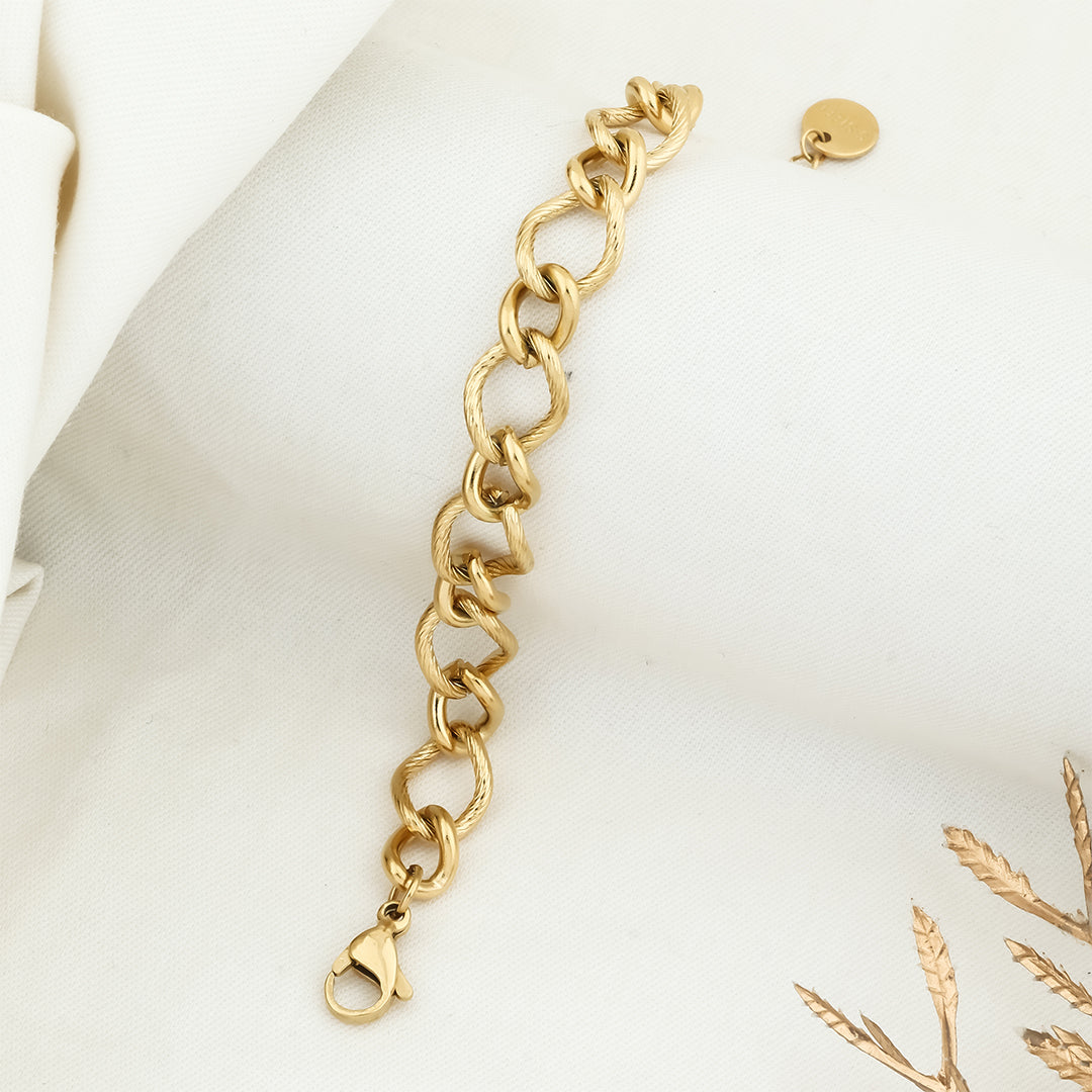 Classic link chain bracelet