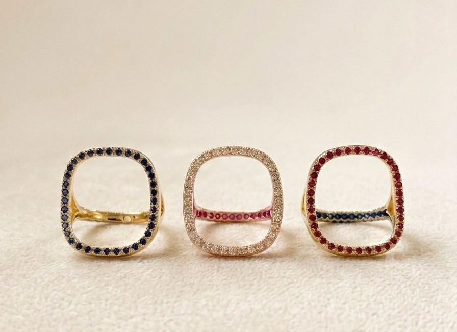 FLIP RING- One ring - 3 colors