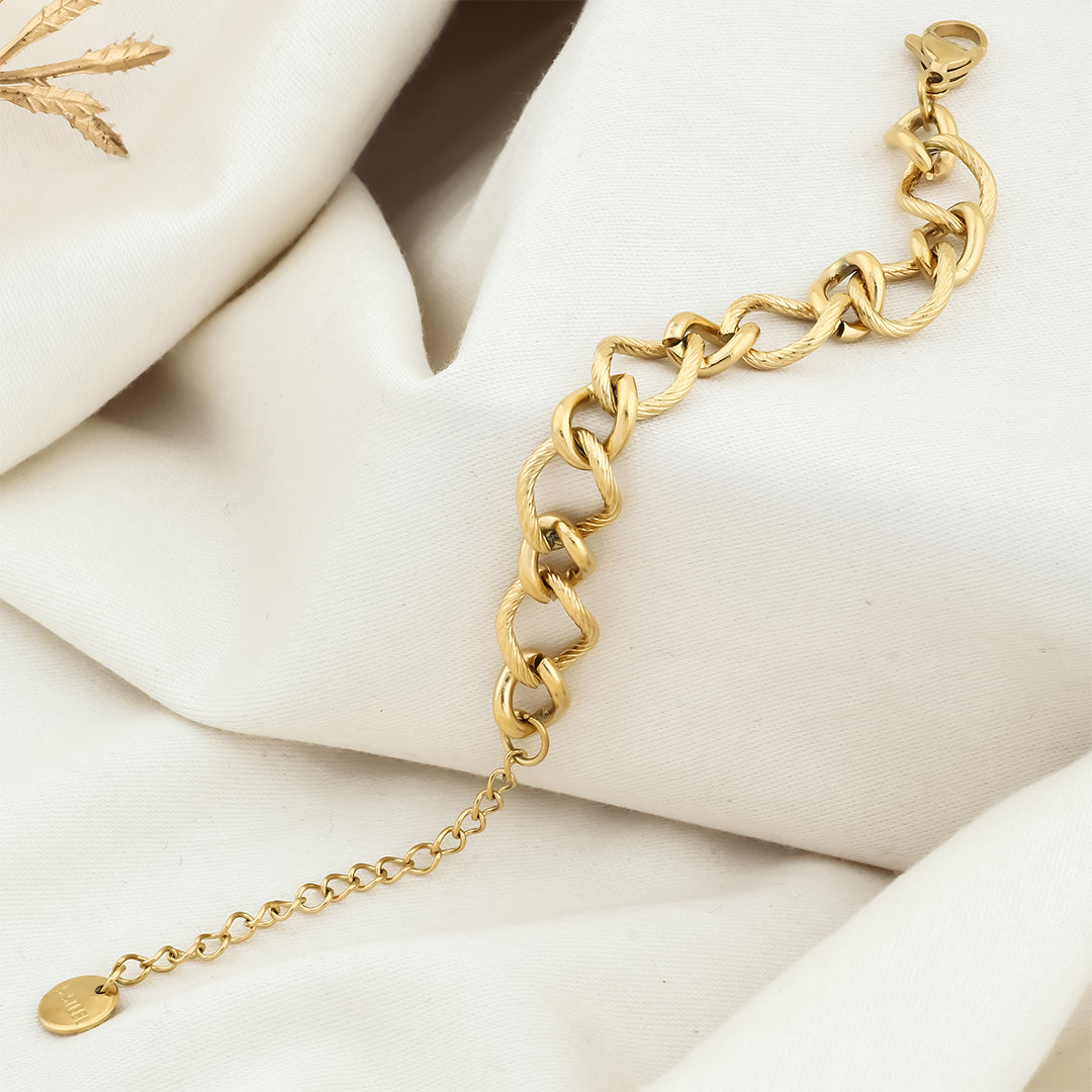 Classic link chain bracelet