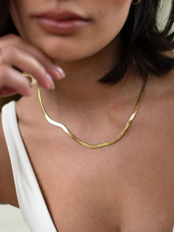 Anti-Tarnish Premium Snake Chain - 18K Gold / silver Plated