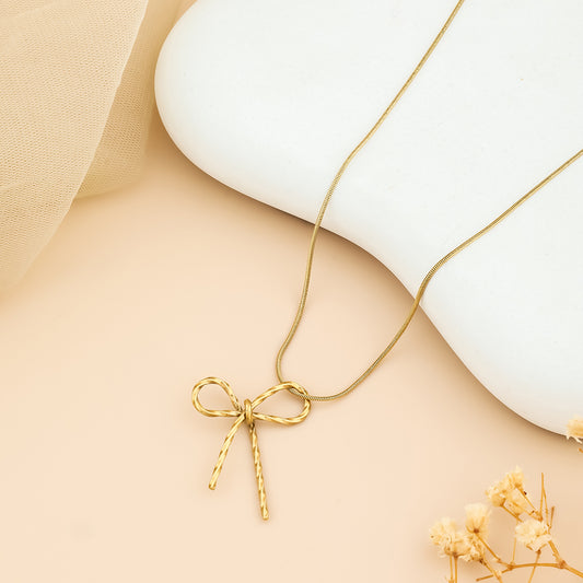 Ribbon Designer Locket Chain