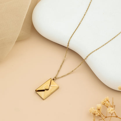 Love message box loket chain