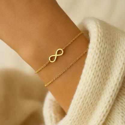 Unisex Infinity couple Bracelet (6 months warranty)