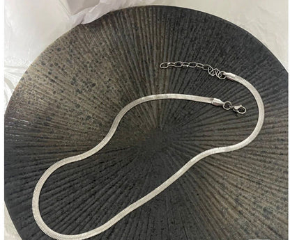 Anti-Tarnish Premium Snake Chain - 18K Gold / silver Plated